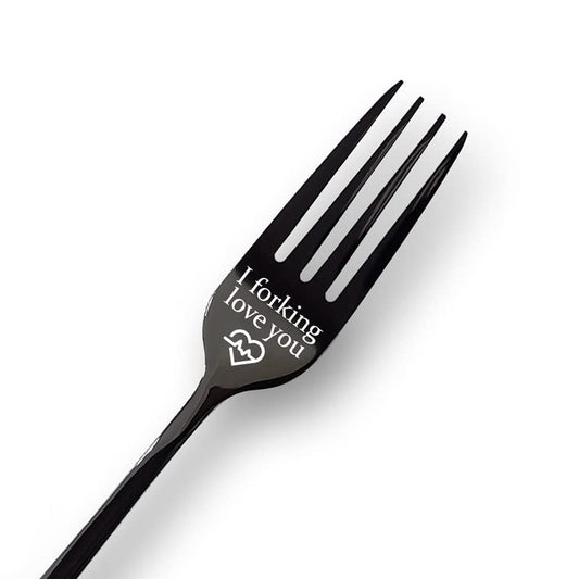 Anniversary Birthday Gifts for Husband Girlfriend from Wife Boyfriend I Forking Love You Fork Gifts for Him Her Funny Christmas Gift Dinner Forks for Couple Hubby Fiance