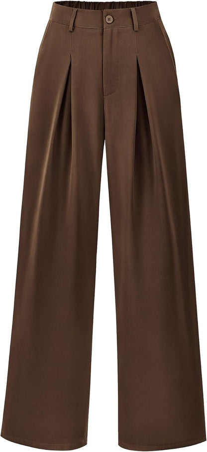 Elevate Your Style with Statement-Making High Waist Wide Leg Trousers