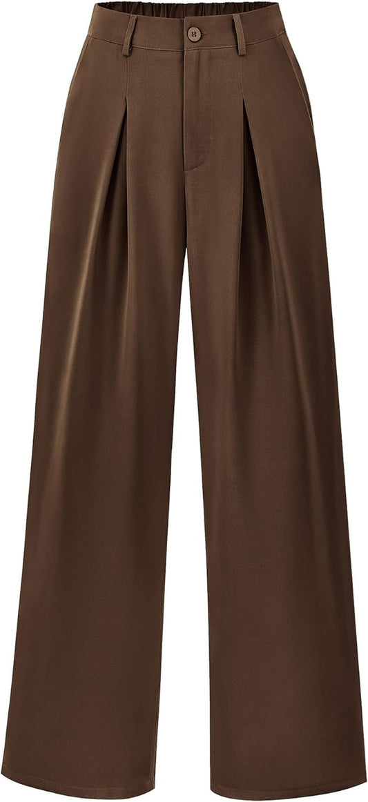 Elevate Your Style with Statement-Making High Waist Wide Leg Trousers